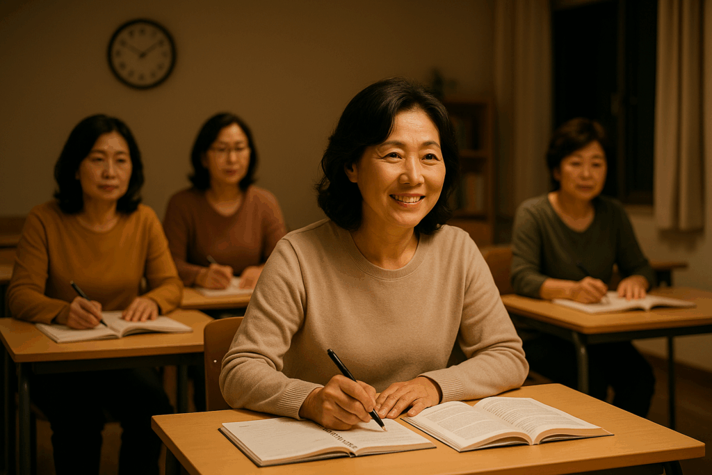 행복요양보호사교육원 야간반