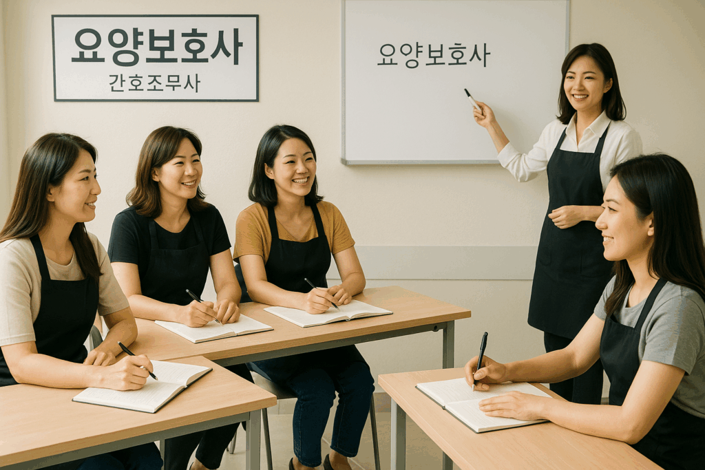 행복요양보호사교육원 간호조무사반