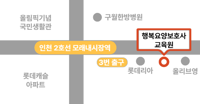 행복요양보호사교육원 오시는길